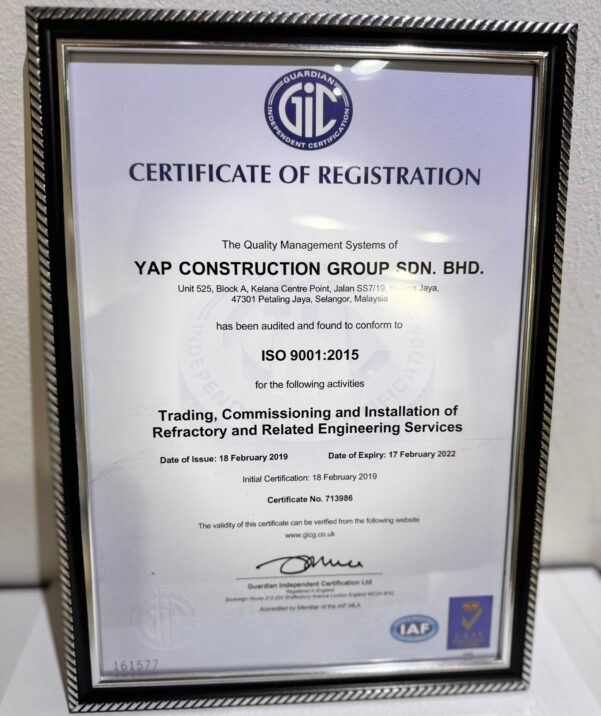 refractory services Malaysia